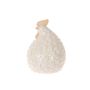 Decorative figurine chicken ARKAS made of ceramic, grey-white, 5.7"x5.3"x8"/14.5x13.5x20cm