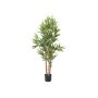 Artificial Bamboo ELISSO, real trunk, 4ft/120cm