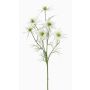 Artificial black cumin SEVIN, white-green, 26"/65cm, Ø 2.4"/6cm