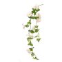 Artificial petunia spray MARTHE, pink-green, 4ft/130cm
