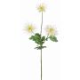 Artificial chrysanthemum SOLVIE, cream, 28"/70cm, Ø 3.9"/10cm