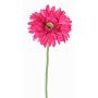 Artificial Gerbera HELLI, fuchsia, 26"/65cm, Ø4.7"/12cm