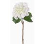 Artificial hydrangea CHIDORI, white-green, 24"/60cm, Ø 8"/20cm
