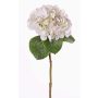 Artificial hydrangea CHIDORI, white-purple, 24"/60cm, Ø 8"/20cm