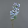 Fake flower hydrangea Paniculata CHADORA, blue, 30"/75cm, Ø 5.9"/15cm