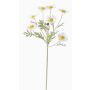 Artificial daisy LEONIA, white, 24"/60cm, Ø 2"/5cm