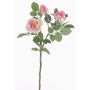 Artificial rose CORALEE, pink, 20"/50cm, Ø 1.2"-2.8"/3-7cm
