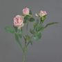 Artificial rose CORALEE, pink, 20"/50cm, Ø 1.2"-2.8"/3-7cm