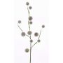 Artificial ornamental leek EMRAH, green-grey, 31"/80cm, Ø1.2"-1.8"/3-4.5cm