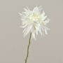 Decorative dahlia SMILA, cream, 22"/55cm, Ø 4.7"/12cm