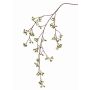 Decorative snowberry branch GESA with berries, green, 4ft/120cm