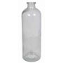 Glass bottle URSULA, cylinder/round, clear, 13"/33cm, Ø4.3"/11cm