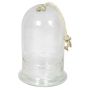 Bell jar VOLTA, with cord, cylinder/round, clear, 11"/28,5cm, Ø7"/18cm
