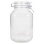 Preserving jar XXL JARVEN, 3 litres, cylinder/round, clear, 9"/24cm, Ø5.1"/13cm