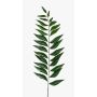 Decorative mahonia branch RIBALTA, green, 31"/80cm