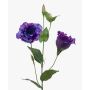 Textile flower Lisianthus JENO, violet, 24"/60cm