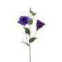 Textile flower Lisianthus JENO, violet, 24"/60cm