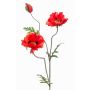 Decorative poppy LOPEZ, red, 3ft/90cm