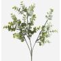 Artificial eucalyptus branch GIV, green-grey, 26"/65cm
