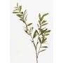 Artificial olive branch PARKER with fruits, 31"/80cm