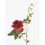 Artificial flower rose branch BEATA, pink, 30"/75cm