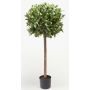 Artificial Cherry Laurel Ball DRODY, natural trunk, fruits, 3ft/90cm