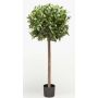 Artificial Cherry Laurel Ball DRODY, natural trunk, fruits, 4ft/120cm