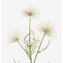 Textile flower chrysanthemum HARARE, cream, 26"/65cm