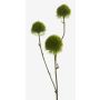 Artificial thistle BRANCO, green, 24"/60cm