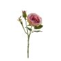 Plastic rose CESCA, pink, 16"/40cm