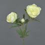 Artificial peony flower MISTI, cream, 28"/70cm