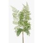 Artificial shield fern branch HALIMA, green, 24"/60cm