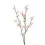 Artificial apple blossom branch TOSCA, flowering, pink, 33"/85cm