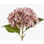 Artificial hydrangea flower EGIA, pink, 20"/50cm