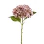 Artificial hydrangea flower EGIA, pink, 20"/50cm