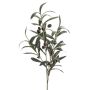 Artificial olive branch CARSON, fruit, 30"/75cm