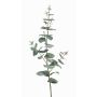 Plastic eucalyptus branch CALLIOPE, green-grey, 28"/70cm