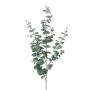 Plastic eucalyptus branch CALLIOPE, green-grey, 4ft/115cm