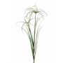 Decorative Cyprus grass PAPHOS on spike, green, 26"/65cm
