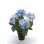 Decorative flower hydrangea JONE, blue, 16"/40cm