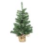 RIJEKA plastic Christmas tree, jute sack, 75 cm, Ø40 cm