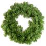 Faux fir wreath MARLOW, green, Ø24"/60cm