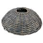Rattan Christmas tree stand (basket) JERICHO, grey, 7.1"/18cm, Ø24"/62cm