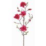 Decorative magnolia MARGA, fuchsia, 31"/80cm, Ø2.8"-3.1"/7-8cm