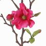 Decorative magnolia MARGA, pink, 80cm, Ø7–8cm