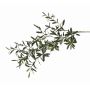 Decorative olive branch PANOS on a stick, flame-retardant, 110 cm