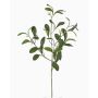 Decorative mistletoe branch SAJAN with berries, green, 22"/55cm