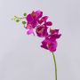 Decorative Phalaenopsis orchid branch OPHELIA, pink, 80cm, Ø8–9cm