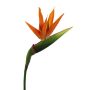 Artificial flower Strelitzia BARABE, orange-violet, 3ft/100cm