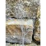 Artificial willow branch DONATELLA, silver, 3ft/95cm